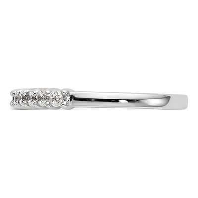 14K White Gold 1 ct tw Lab-Grown Diamond Ten-Stone Wedding Band – view 4