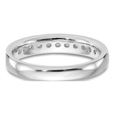 14K White Gold 0.44 ct Lab Grown Diamond Channel Band – view 6