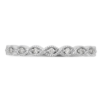 14K White Gold 1/10 ct tw Lab-Grown Diamond Fashion Ring – view 6