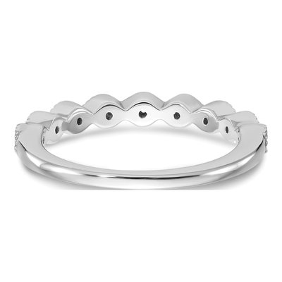 14K White Gold 1/10 ct tw Lab-Grown Diamond Fashion Ring – view 7