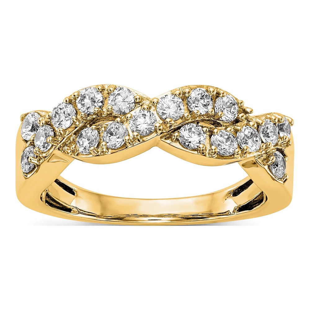 14K Yellow Gold 0.72 ct tw Diamond Band