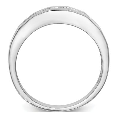 Men's 14K White Gold 1/3 ct tw Lab-Grown Diamond Ring – view 2