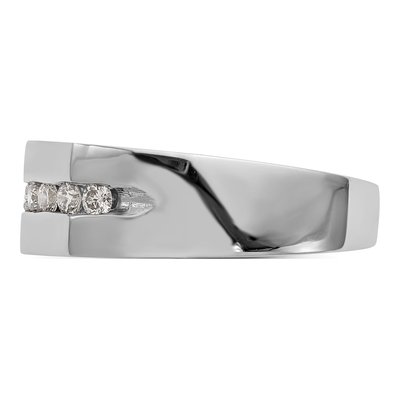 Men's 14K White Gold 1/3 ct tw Lab-Grown Diamond Ring – view 4