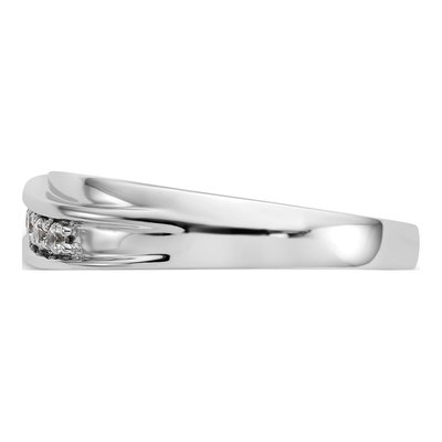 Men's 14K White Gold 1/4 ct tw Lab-Grown Diamond Ring – view 5
