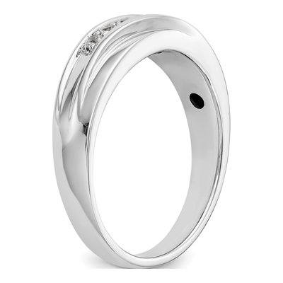 Men's 14K White Gold 1/4 ct tw Lab-Grown Diamond Ring – view 8