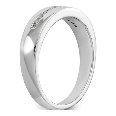 Men's 14K White Gold 0.27 ct tw Lab-Grown Diamond Ring – view 8