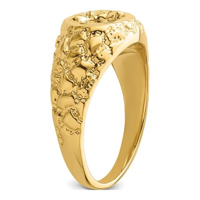 Men's 14K Yellow Gold Holds Center Ring Mounting – view 5