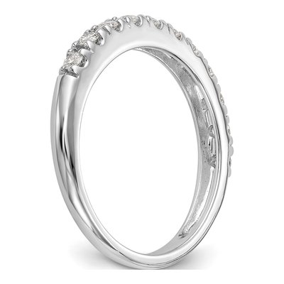 14K White Gold 1/3 ct tw Diamond Wedding Band – view 6