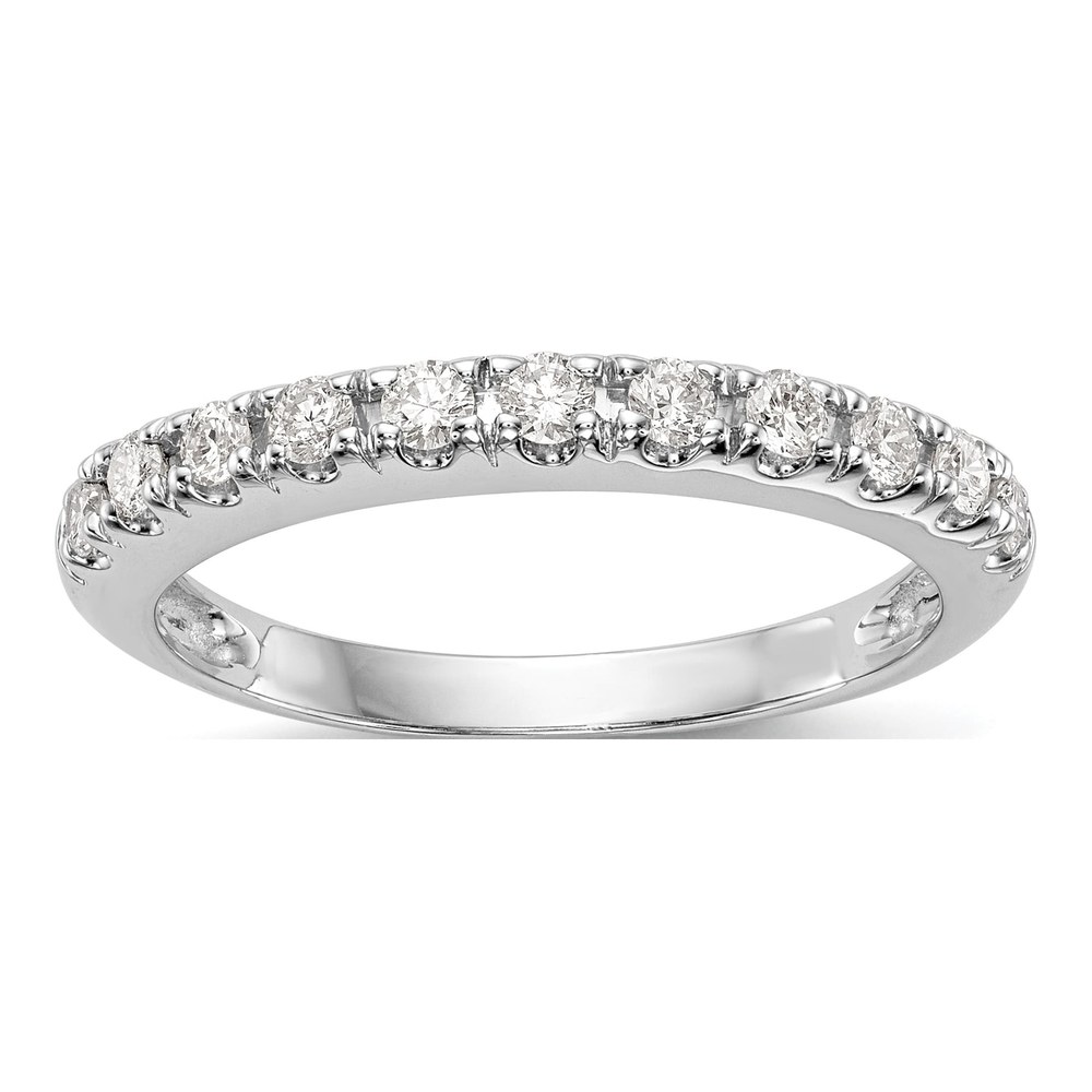 14K White Gold 1/3 ct tw Diamond Wedding Band