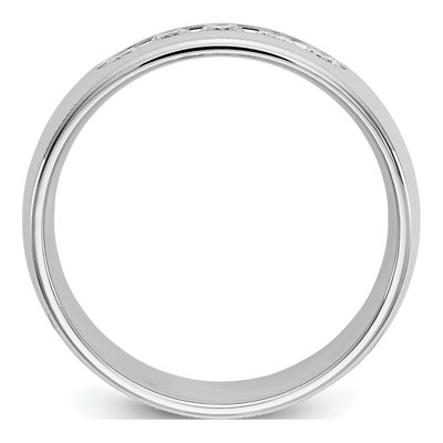 Men's 14K White Gold 1/2 ct tw Lab-Grown Diamond Miligrain Ring – view 3