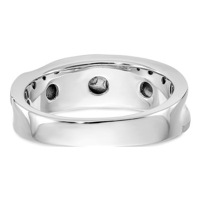 Men's 14K White Gold Ring Mounting – view 5