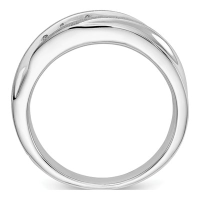 Men's 14K White Gold 1/2 ct tw Lab-Grown Diamond Ring – view 2
