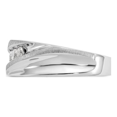 Men's 14K White Gold 1/2 ct tw Lab-Grown Diamond Ring – view 3