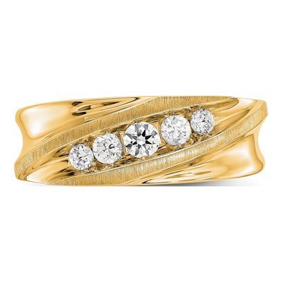 Men's 14K Yellow Gold Ring Mounting – view 4
