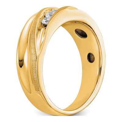 Men's 14K Yellow Gold Ring Mounting – view 6