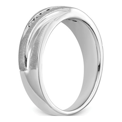 Men's 14K White Gold Ring Mounting – view 6
