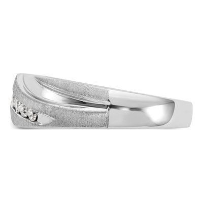 Men's 14K White Gold 1/4 ct tw Lab-Grown Diamond Ring – view 4