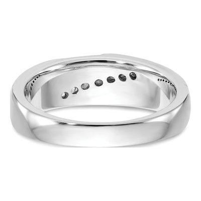 Men's 14K White Gold 1/4 ct tw Lab-Grown Diamond Ring – view 6