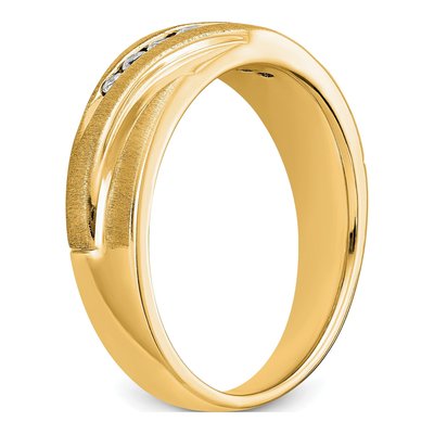 Men's 14K Yellow Gold Ring Mounting – view 6