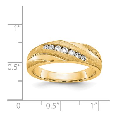 Men's 14K Yellow Gold Ring Mounting – view 7