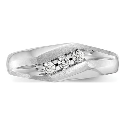 Men's 14K White Gold Ring Mounting – view 4