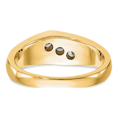 Men's 14K Yellow Gold Ring Mounting – view 5