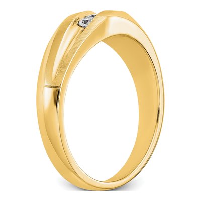 Men's 14K Yellow Gold Ring Mounting – view 6