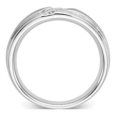 Men's 14K White Gold Ring Mounting – view 2