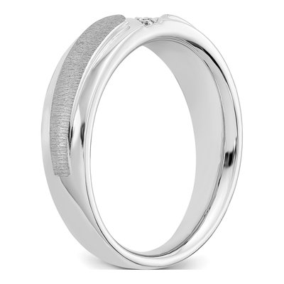 Men's 14K White Gold Ring Mounting – view 6