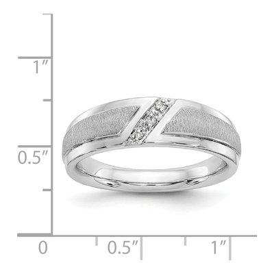 Men's 14K White Gold Ring Mounting – view 7