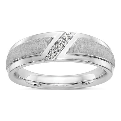 Men's 14K White Gold Ring Mounting
