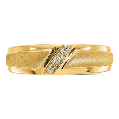 Men's 14K Yellow Gold Ring Mounting – view 4