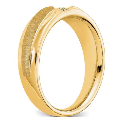 Men's 14K Yellow Gold Ring Mounting – view 6