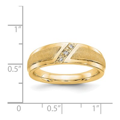 Men's 14K Yellow Gold Ring Mounting – view 7