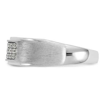 Men's 14K White Gold Ring Mounting – view 4