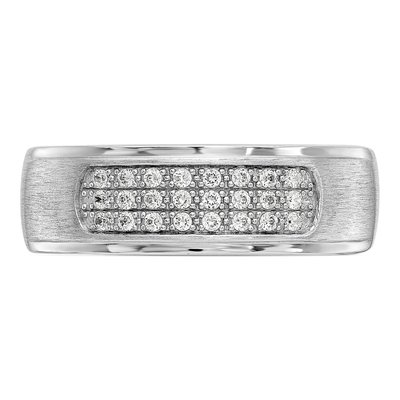 Men's 14K White Gold Ring Mounting – view 5