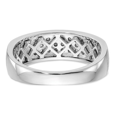 Men's 14K White Gold Ring Mounting – view 6