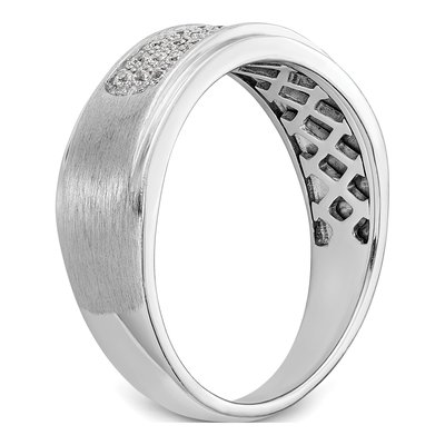 Men's 14K White Gold Ring Mounting – view 7