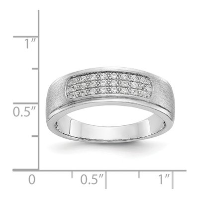 Men's 14K White Gold Ring Mounting – view 8
