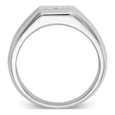 Men's 14K White Gold Ring Mounting – view 2