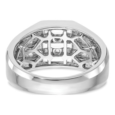 Men's 14K White Gold Ring Mounting – view 5
