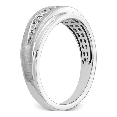 Men's 14K White Gold Ring Mounting – view 6