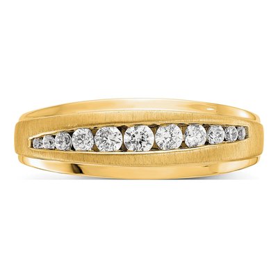 Men's 14K Yellow Gold Ring Mounting – view 4