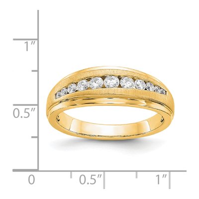 Men's 14K Yellow Gold Ring Mounting – view 7