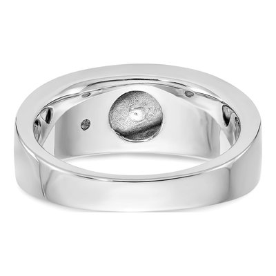 Men's 14K White Gold 1/2 ct tw Lab-Grown Diamond Ring – view 5