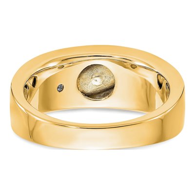 Men's 14K Yellow Gold Ring Mounting – view 5