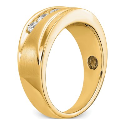 Men's 14K Yellow Gold Ring Mounting – view 6