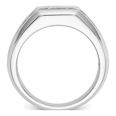 Men's 14K White Gold Ring Mounting – view 2
