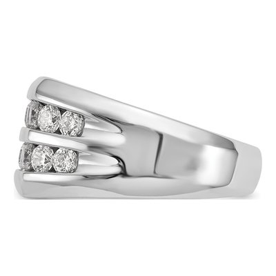 Men's 14K White Gold Ring Mounting – view 3