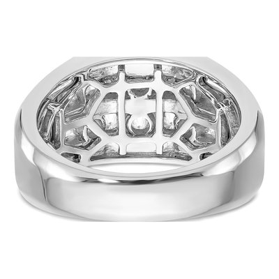 Men's 14K White Gold Ring Mounting – view 5